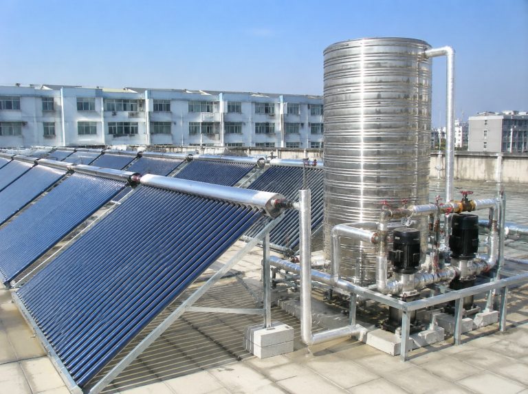 鹤壁商用大容量真空管太阳能热水系统